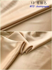 By Yard Silk Charmeuse Cloth Evening Dress 100% Mulberry Silk Satin Fabrics