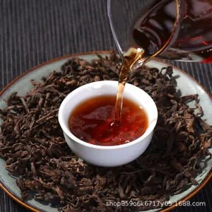 Puerh Tea Cooked Tea Menghai Aged Tea Loose Tea Puerh Ripe Tea Cake Tea 500g