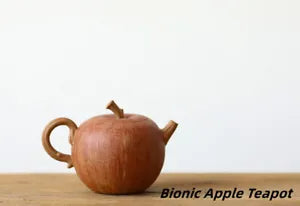 170cc chinese Yixing Handmade Zisha Duan clay Teapot Apple Hu GongFu Tea Pot