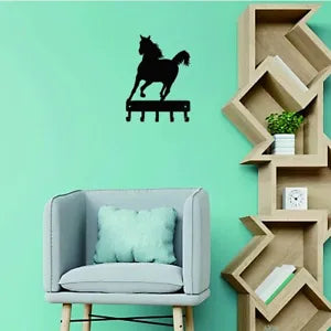 Wall mounted hanger Metal pendant Horse Key Rack Hanger Metal pendant wall art