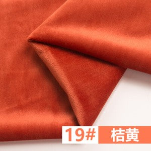 Thick Dutch Velvet Plush Cloth Upholstery Sofa Pillow Head Diy Velour fabric