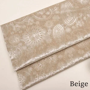 Embossing Floral Fabric Velvet Cloth Vintage for Sofa Cushions Cover Tablecloth