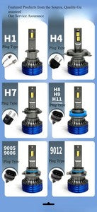 2-piece set of automotive high spotlight LED lights with 240W and 30 cores-usa