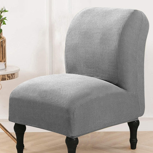 Large XL-Large Armless Chair Slipcovers Single Seat Accent Chair Covers Stretch