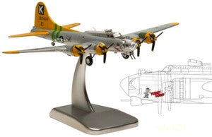 1/200 Scale USAAF Boeing B17G Alloy Fighter Aircraft Model Airplane Toy Collect