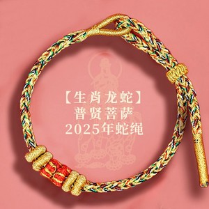 Tai Sui Red Rope Snake Dragon Monkey Tiger Pig Bracelet Amulet Hand Rope