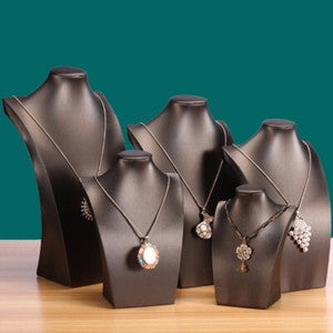 Showcase Necklace Holder Pendant Chain Jewelry Neck Bust Elegant Display Stand
