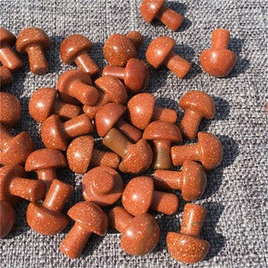 A lot 15MM+ Natural mushroom Quartz Crystal Carved Polishing Wholesale Healing-5