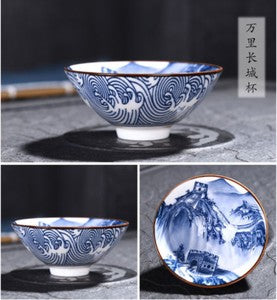Tea Cups Blue-and-white Porcelain Tea Cup Jingdezhen Cup Of Tea Chinese Tea Cup