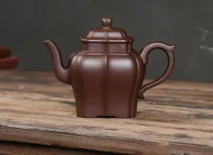 360cc chinese Yixing Handmade Zisha old Purple clay Teapot GongDeng Hu Tea Pot