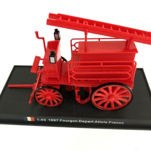 Alloy Retro Fire Truck Model Simulation Car Model 1926-2001