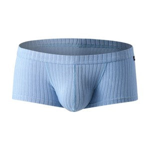 Sexy Men's Underwear Low Waist Briefs U Pouch Striped Shorts Underpants