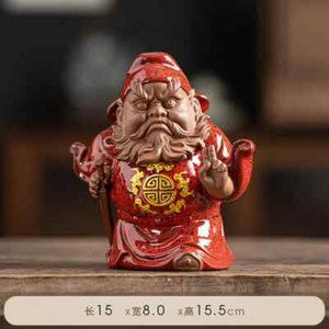Tianshi Zhong Kui Statue Chinese Folk Figures To Ward Off Evil Decor Feng Shui