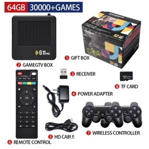 G11PRO Home Video Game Console - Dual System Set-top Box - 4K WiFi