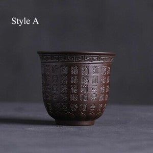 Porcelain Big Capacity Tea Cup Traditional Chinese Style Kung-fu Kitchenware New