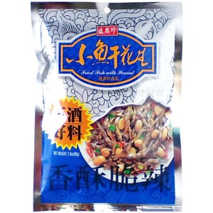 Taiwan Sheng Xiangzhen small fish dried peanuts 80g
