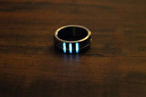 New TC4 Titanium Alloy Finger Ring Men Women Finger Ring Gift
