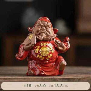 Tianshi Zhong Kui Statue Chinese Folk Figures To Ward Off Evil Decor Feng Shui