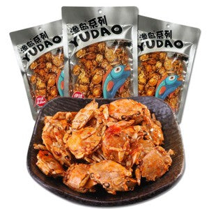 Spicy Crab.Crispy Meat Crab Ready-to-eat 85g/Bag.Cooked Snack Spicy Seafood Crab
