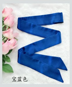 Satin Sash Belt Ribbon For WEDDING Bridesmaid Flower Girl Fancy Dress Multicolor