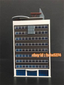 1/144 150 Police Station Building Scene Railway Station Plastic Model Toy 9.6''