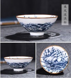 Tea Cups Blue-and-white Porcelain Tea Cup Jingdezhen Cup Of Tea Chinese Tea Cup