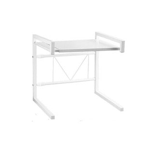 Expandable Microwave Oven Rack Horizontal Extension Microwave Shelf Stand AU