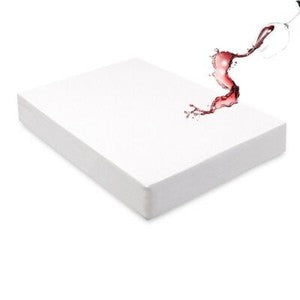 Navy Blue Waterproof Mattress Protector Cover 18" Deep Fitted Sheet All Size