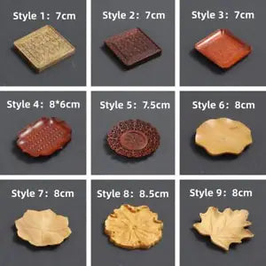 Chinese Wooden Tea Coasters|Coffee Coasters|Tea Accessories