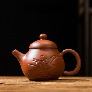 Mini Tea Pot Yixing Zisha Dahongpao Clay Tea Pet Home Decoration On Tea Tray Pot