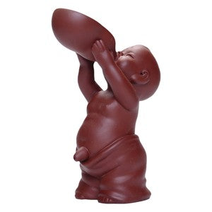 Tea Pet Culture Monk Ornaments Play Table Top Decor Desk Miniture Decoration