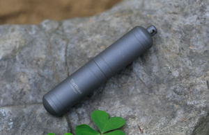 Titanium Waterproof Medicine Pill Bottles Necklace Pendants Perfume Bottles Box