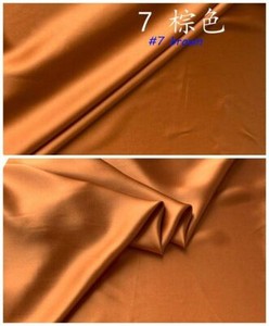 By Yard Silk Charmeuse Cloth Evening Dress 100% Mulberry Silk Satin Fabrics