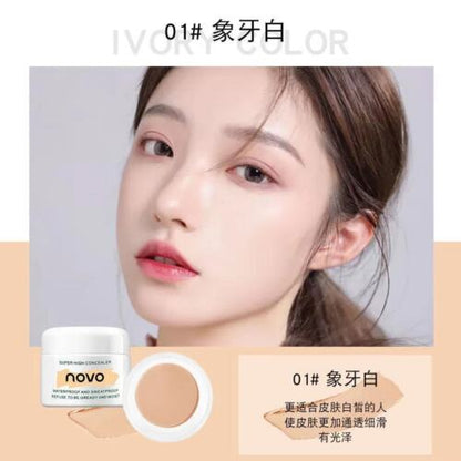 Novo Brightening Purifying Concealer高清明净遮瑕膏遮斑不卡粉不脱妆防汗遮瑕液遮痘印遮黑眼圈
