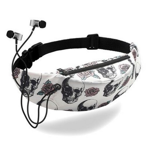 Women Waist Bag Waterproof Canvas Belt Bag Fanny Pack Sling Bags Phone Pouch 1PC