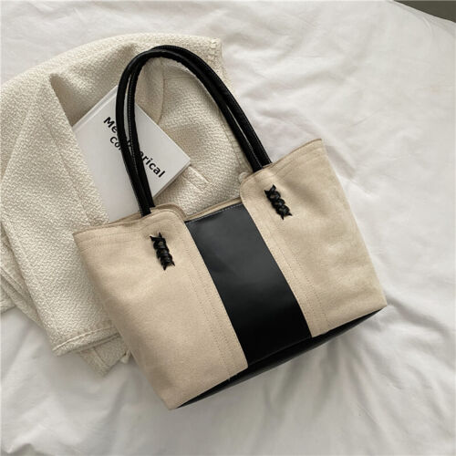 Womens PU Leather Shoulder Bag Tote Purse Handbag Messenger Crossbody Satchel