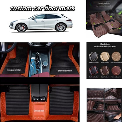 For Jaguar All Models Car Floor Mats Custom Cargo Liner Carpets Mats Waterproof