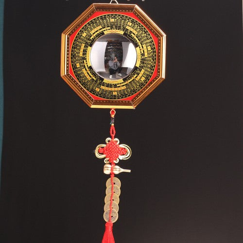 Nine Palaces Bagua Mirror Feng Shui Chinese Traditional Home Accessories