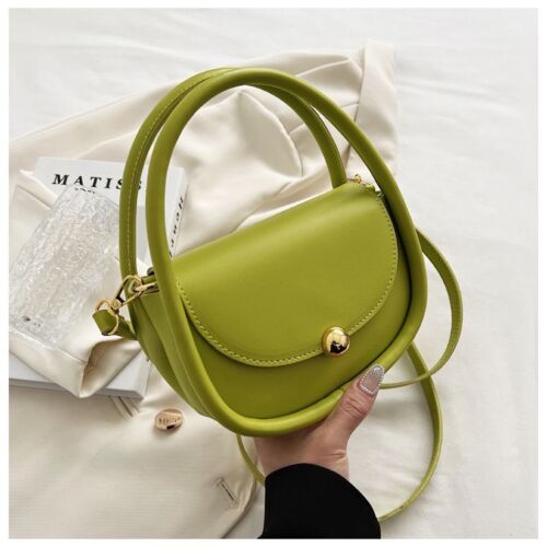 Shoulder Bags Leather Crossbody Bag Handbags Vintage Versatile 18*14*9 cm Black