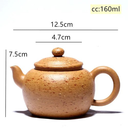 Yixing Tea Pot Purple Clay Teapot Raw Ore Beauty Kettle Home Tea Drinkware 160ml