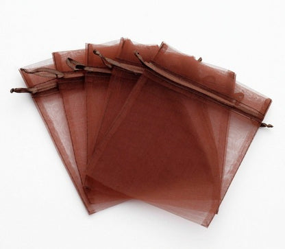 50/100/200/500 Organza Wedding Party Favor Gift Candy Sheer Bags Jewelry Pouch