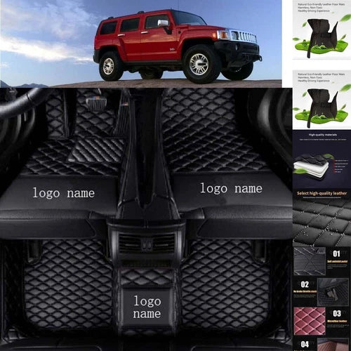 For Hummer H2 H3 All Model Car Floor Mats Custom Cargo Liners Carpets Waterproof