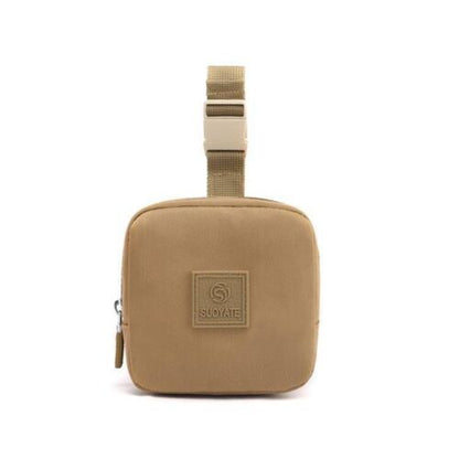 Mini Belt Bag Canvas Coin Purse Clutch Small Pouch Satchel Money Bag Card Holder