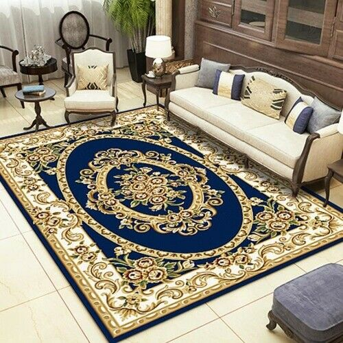 Europe Nodric Carpets Room Carpet Flower Sofa Rug Floor Mat Palace Soft Rugs ##