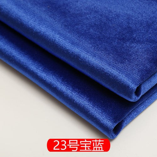 Sofa Upholstery Velour Fabric Thick European Soft Roll Cushion Velvet DIY Cloth