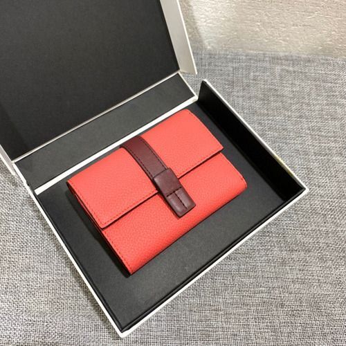 Short Wallet Contras Colors Zipper Wallet Multi-card Coin Purse 3-fold Polyester