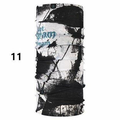 Hiking Scarf Sport Headwear Reversible Bandana Turban Scarves Outdoor Cycling