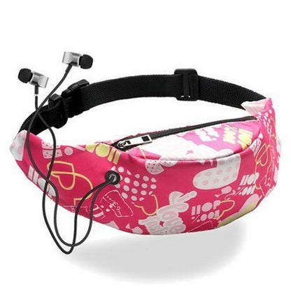 Women Waist Bag Waterproof Canvas Belt Bag Fanny Pack Sling Bags Phone Pouch 1PC