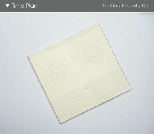 Kraft Paper Notebook Filler Paper Inserts Blank Dot Grid Notepad Diary Journal