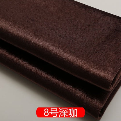 Sofa Upholstery Velour Fabric Thick European Soft Roll Cushion Velvet DIY Cloth